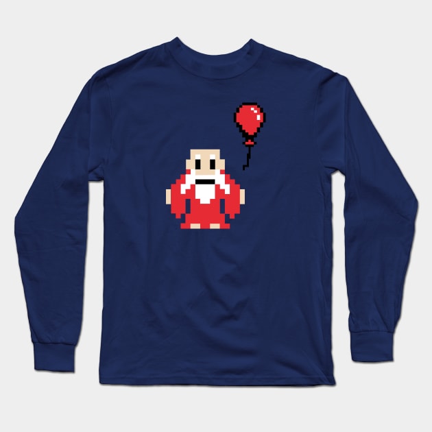 Wizard with Balloon Long Sleeve T-Shirt by ilrokery